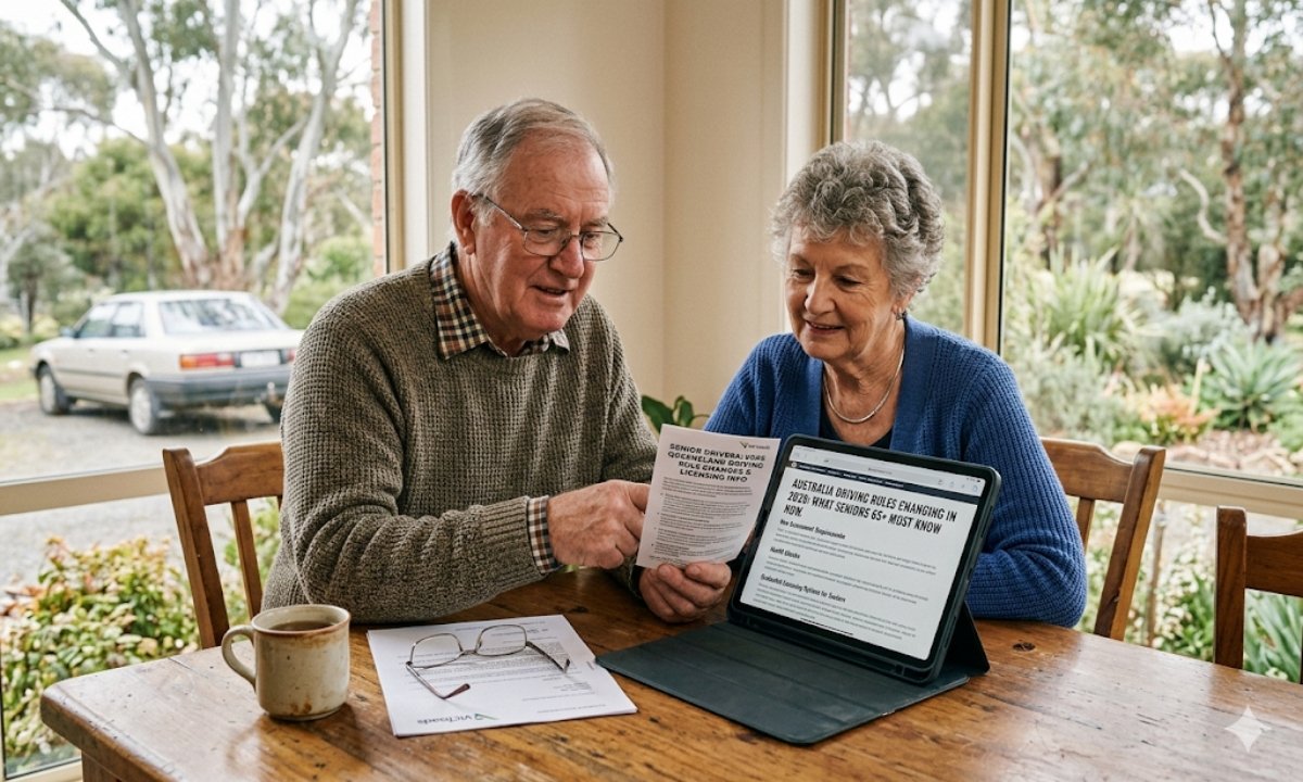 Australia Driving Rules Changing in 2026: What Seniors 65+ Must Know Now