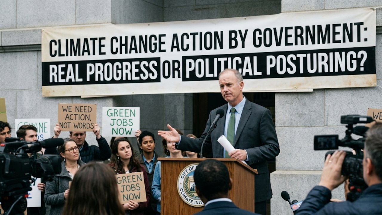 Climate Change Action by Government: Real Progress or Political Posturing?