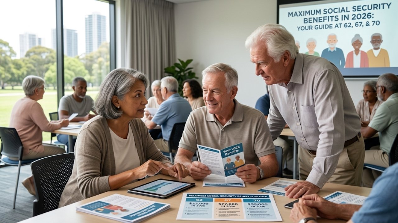 Maximum Social Security Benefits in 2026: What You’ll Get at 62, 67, and 70
