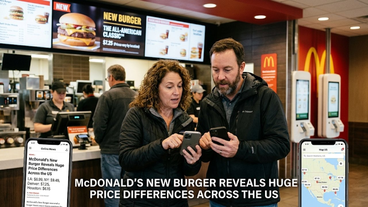McDonald's New Burger Reveals Huge Price Differences Across the US