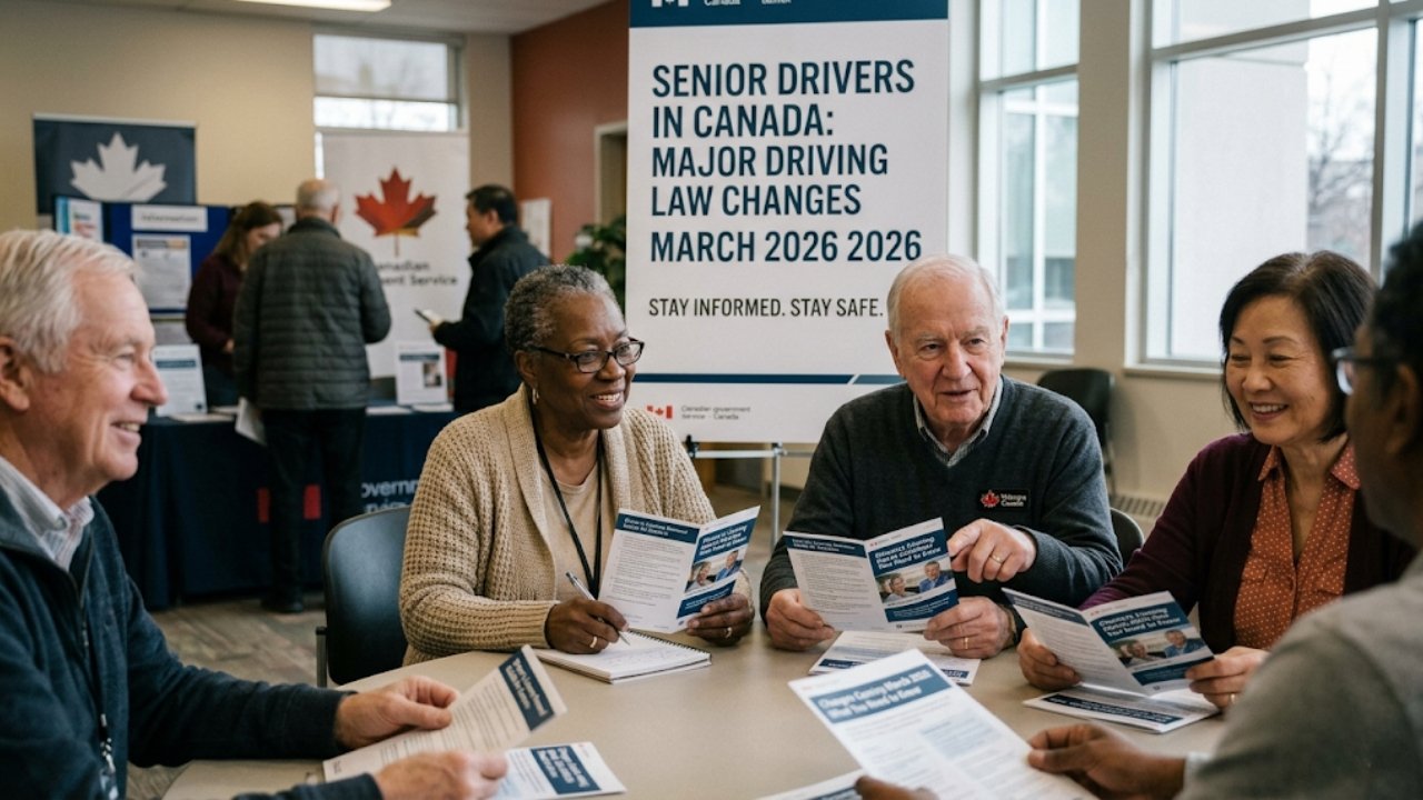 Senior Drivers in Canada: Major Driving Law Changes Coming March 2026