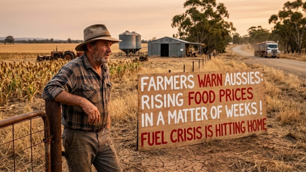 ‘Matter of Weeks’: Farmers Warn Aussies of Rising Food Prices Amid Fuel Crisis